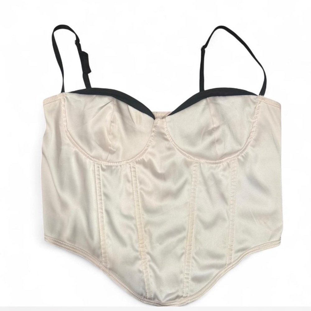 Cream Corset Top